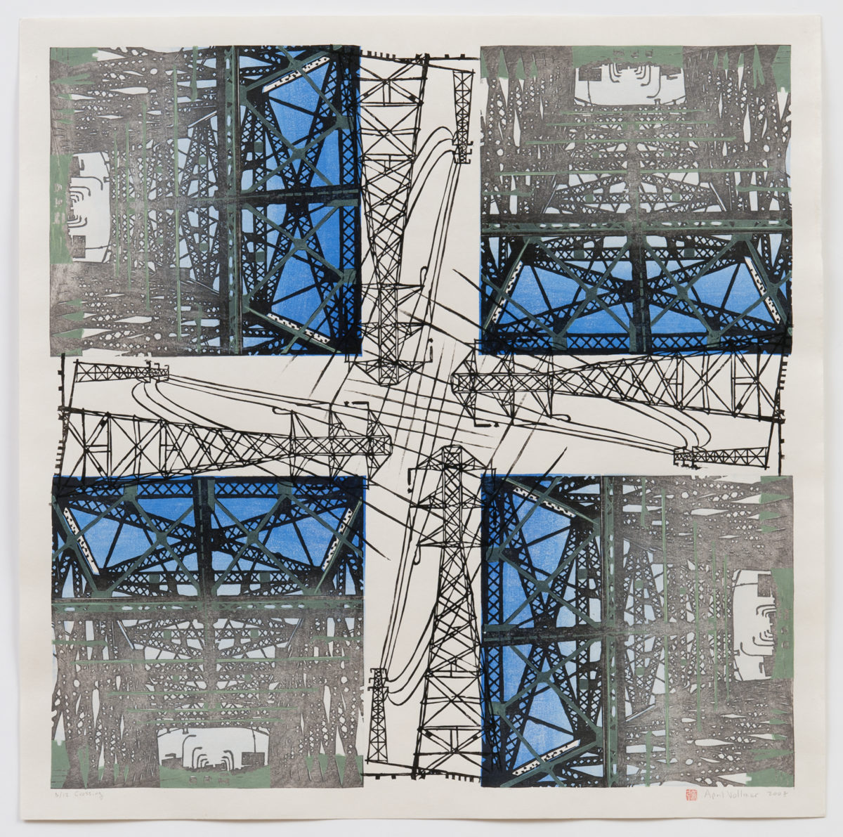 2015 Connecting Through Printmaking: Mokuhanga and Japan by April Vollmer
